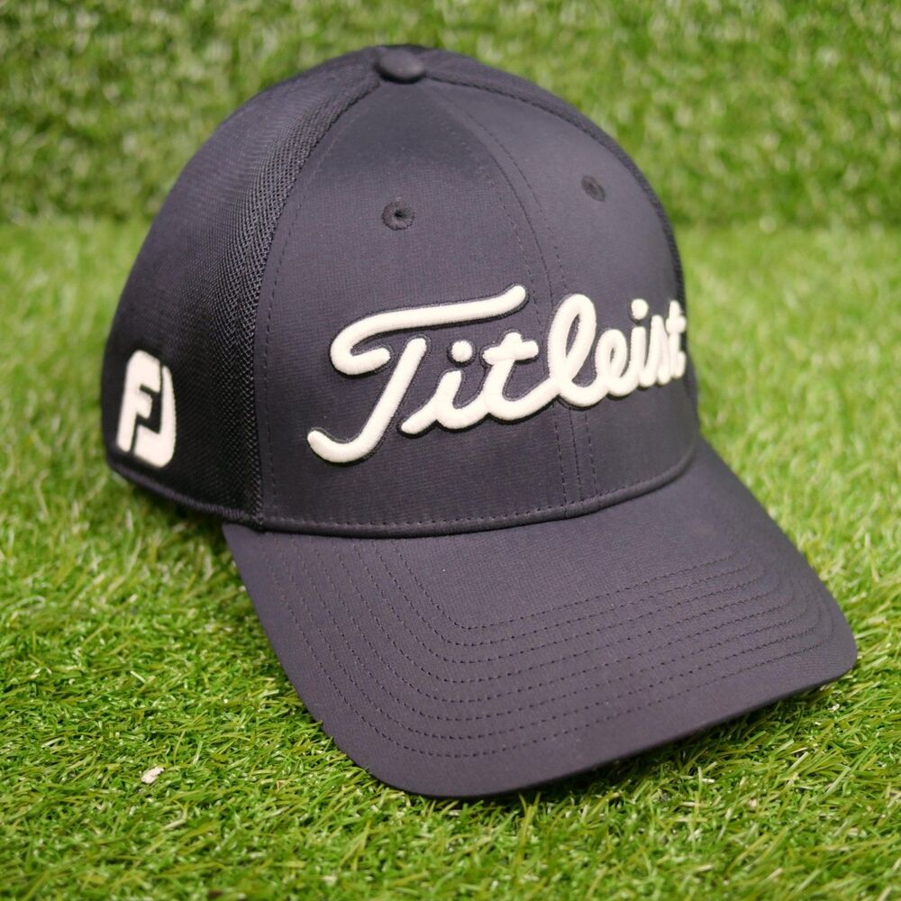 Titleist Tour Performance Golf Hat – Black – Men's M/L
